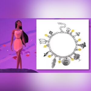$4 Pocahontas Charm Bracelet New $4 if bundled